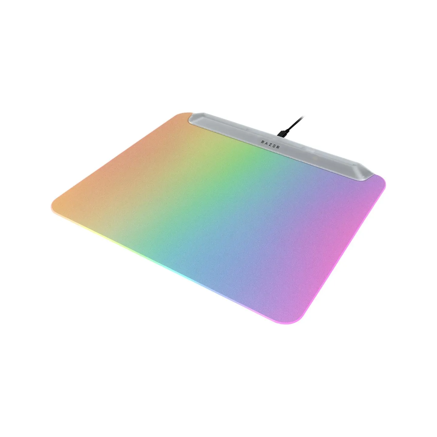 Razer RGB Gaming Mouse Mat | Firefly V2 Pro | Phantom White Edition