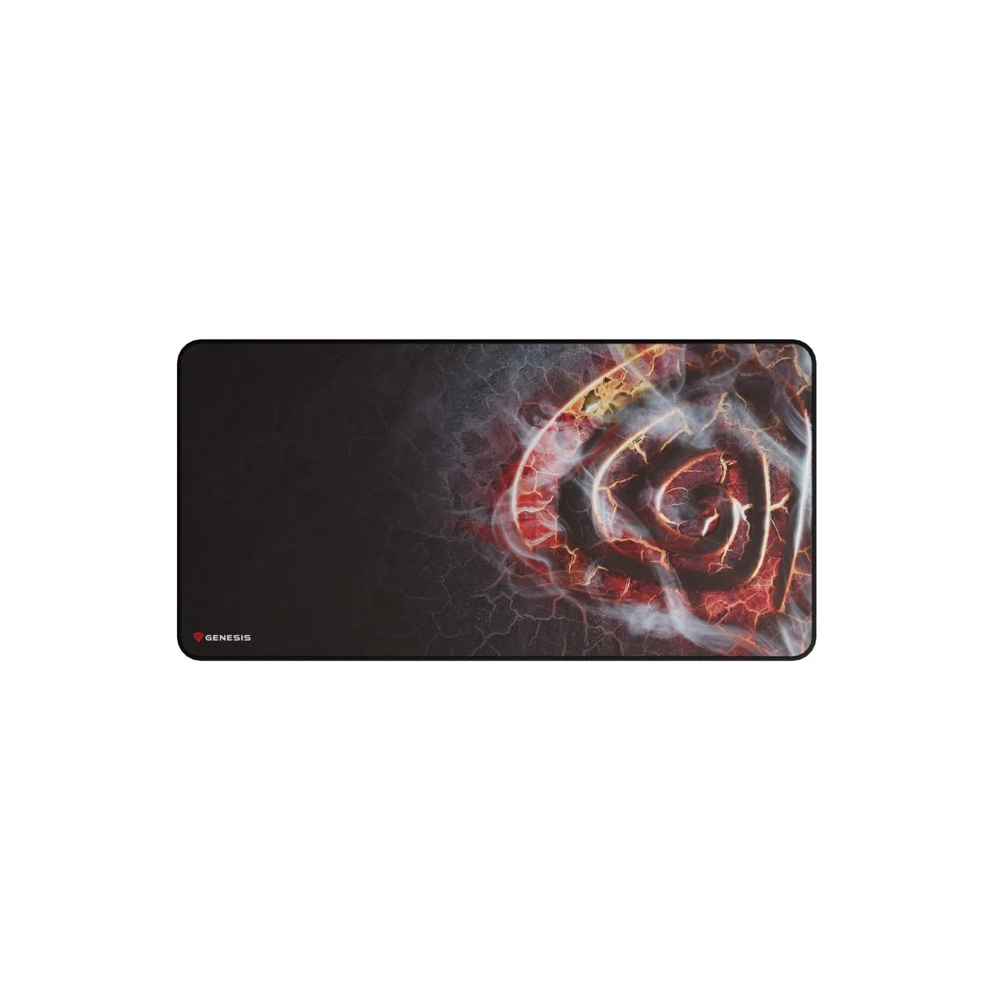 Genesis | Mouse Pad | Fabric, Rubber | Carbon 500 MAXI LAVA G2 Edition | Multicolor