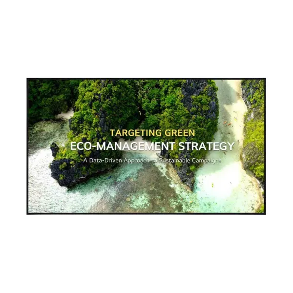 LG UHD Signage | 65UL3Q-E | 65 " | 350 cd/m² | Landscape/Portrait | 16/7 | webOS | 8 ms | 178 ° | 178 °
