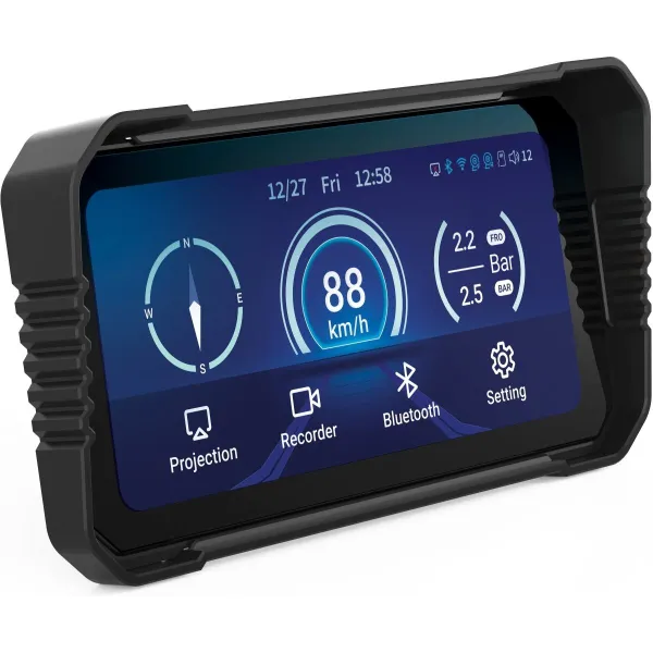 Navitel Dual dash Cam and Smart Moto device (Carplay, Android Auto) | Dual dash Cam and Smart Moto device (Carplay, Android Auto