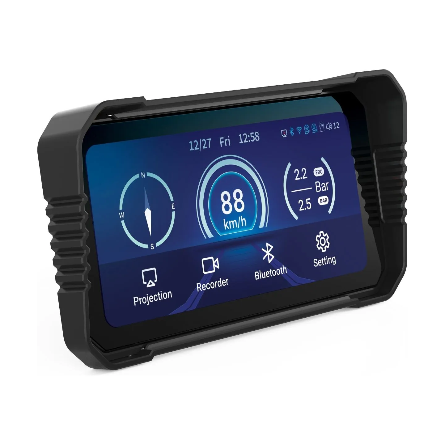 Navitel Dual dash Cam and Smart Moto device (Carplay, Android Auto) | Dual dash Cam and Smart Moto device (Carplay, Android Auto