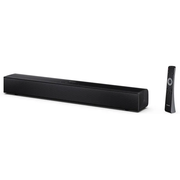 Sharp Compact 2.0 Soundbar | HT-SB121 | 120 W | Bluetooth | Wireless connection | Black