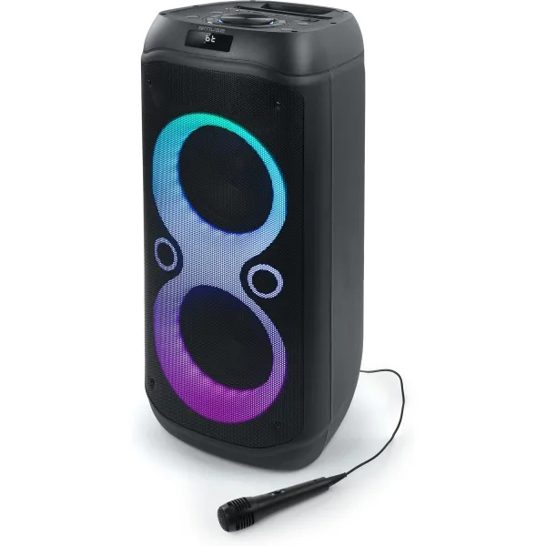 Muse | Party Box Speaker | M-1937 DJ | 600 W | Bluetooth | Black | Portable | Wireless connection