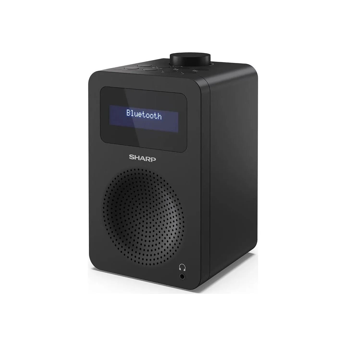 Sharp DR-430(BK) Digital Radio, FM/DAB/DAB+, Bluetooth 5.0, Midnight Black | Sharp | Digital Radio | DR-430(BK) | Bluetooth | Mi