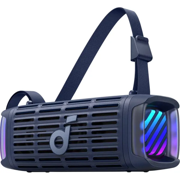 Anker Soundcore Speaker | Boom 3i | 50 W | Waterproof | Bluetooth | Blue | Portable | Wireless connection