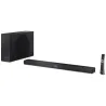 Sharp 2.1ch Ultra-slim Dolby Atmos/DTS Virtual: X Soundbar with Wireless Subwoofer | HT-SBW320 | 360 W | Bluetooth | Black | Wir