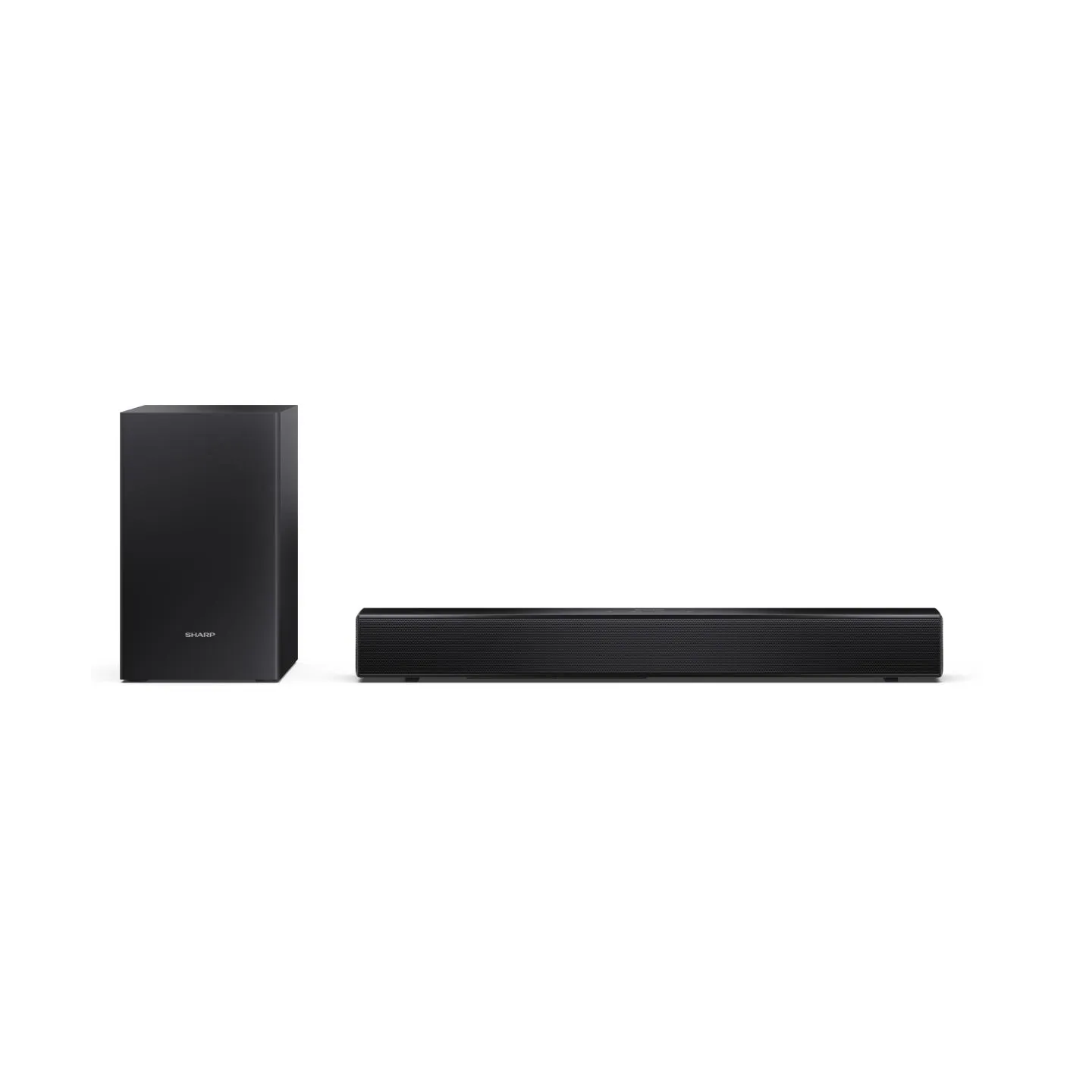 Sharp Compact 2.1 Soundbar with Wireless Subwoofer | HT-SBW121 | 240 W | Bluetooth | Black | Wireless connection