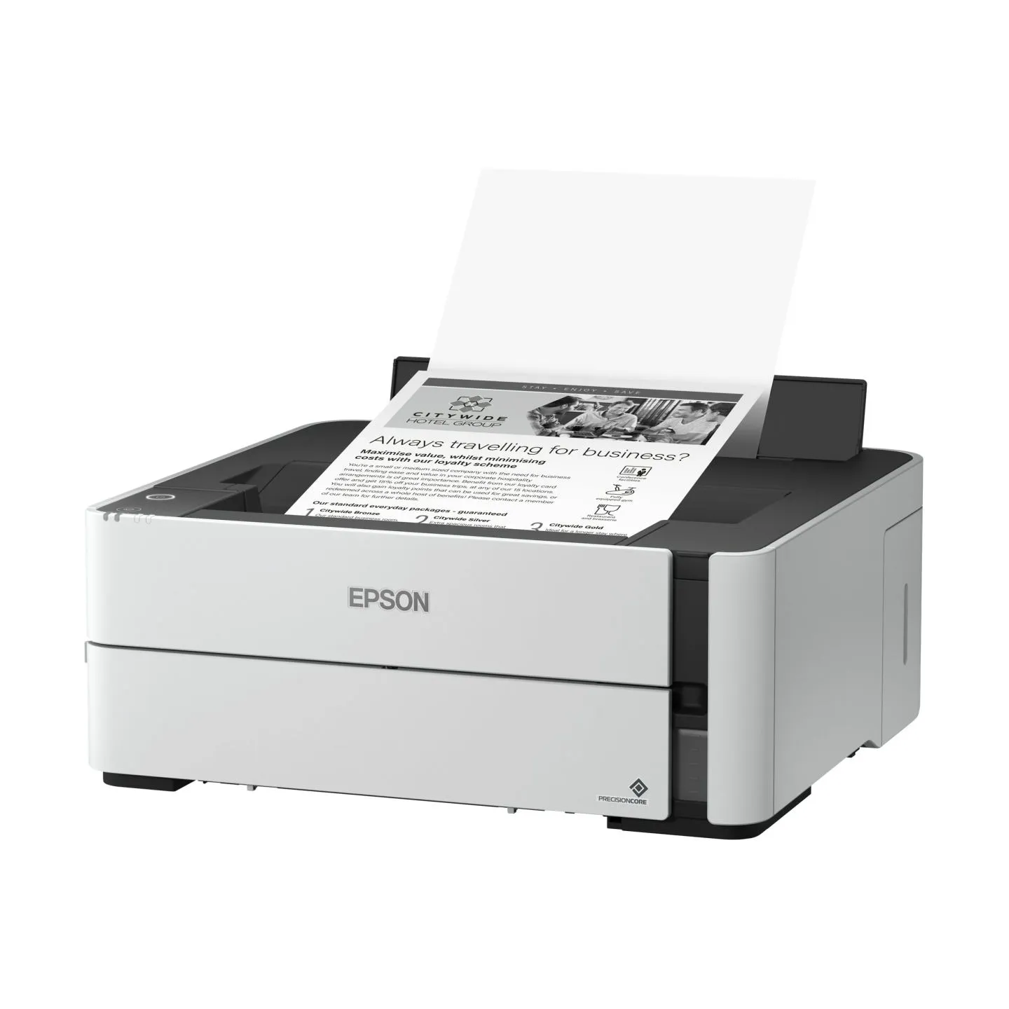 Epson | EcoTank M1170 | Inkjet | Mono | Inkjet Printer | Wi-Fi | White