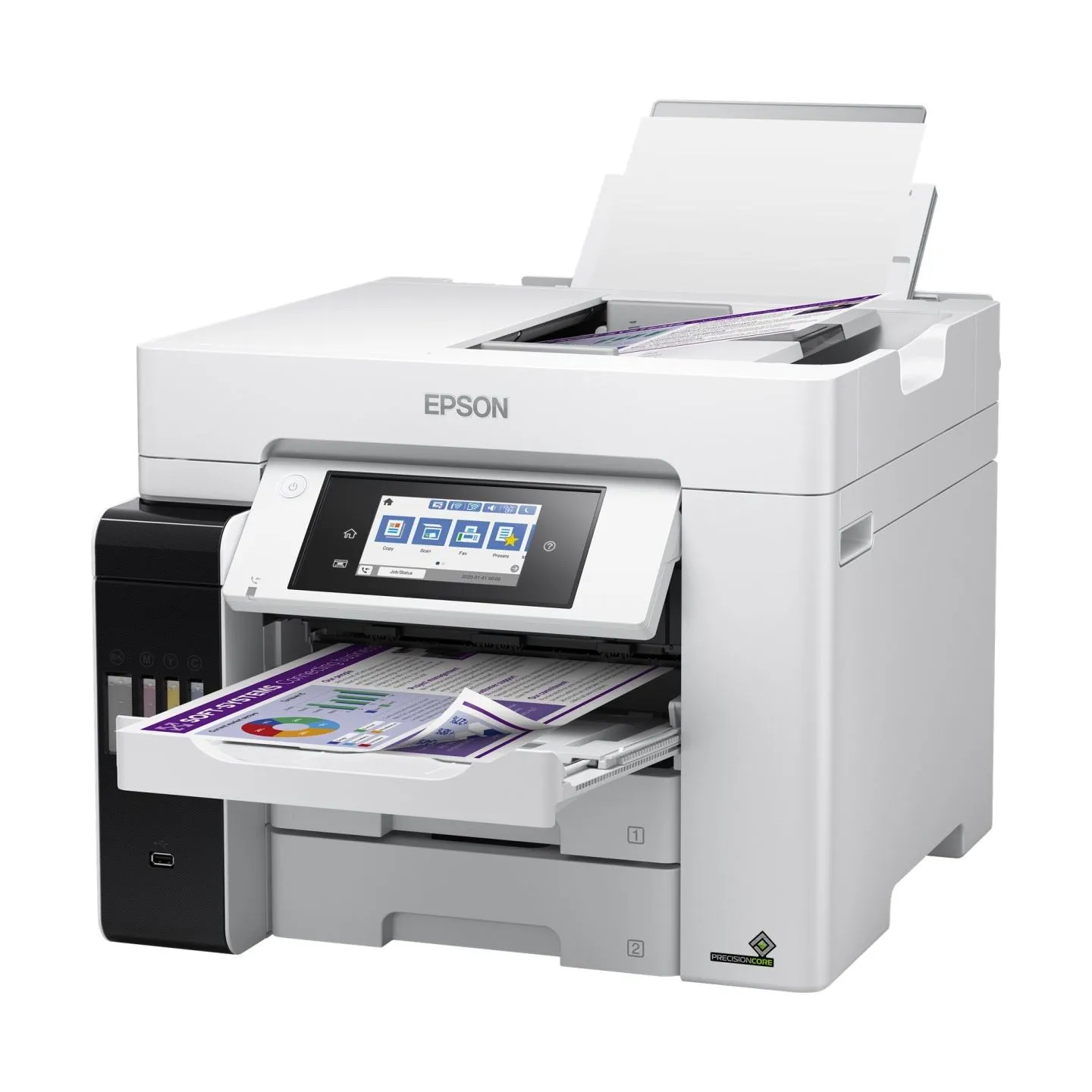 Epson | Multifunctional Printer | EcoTank L6580 | Inkjet | Colour | Inkjet Multifunctional Printer | A4 | Wi-Fi | Light Grey