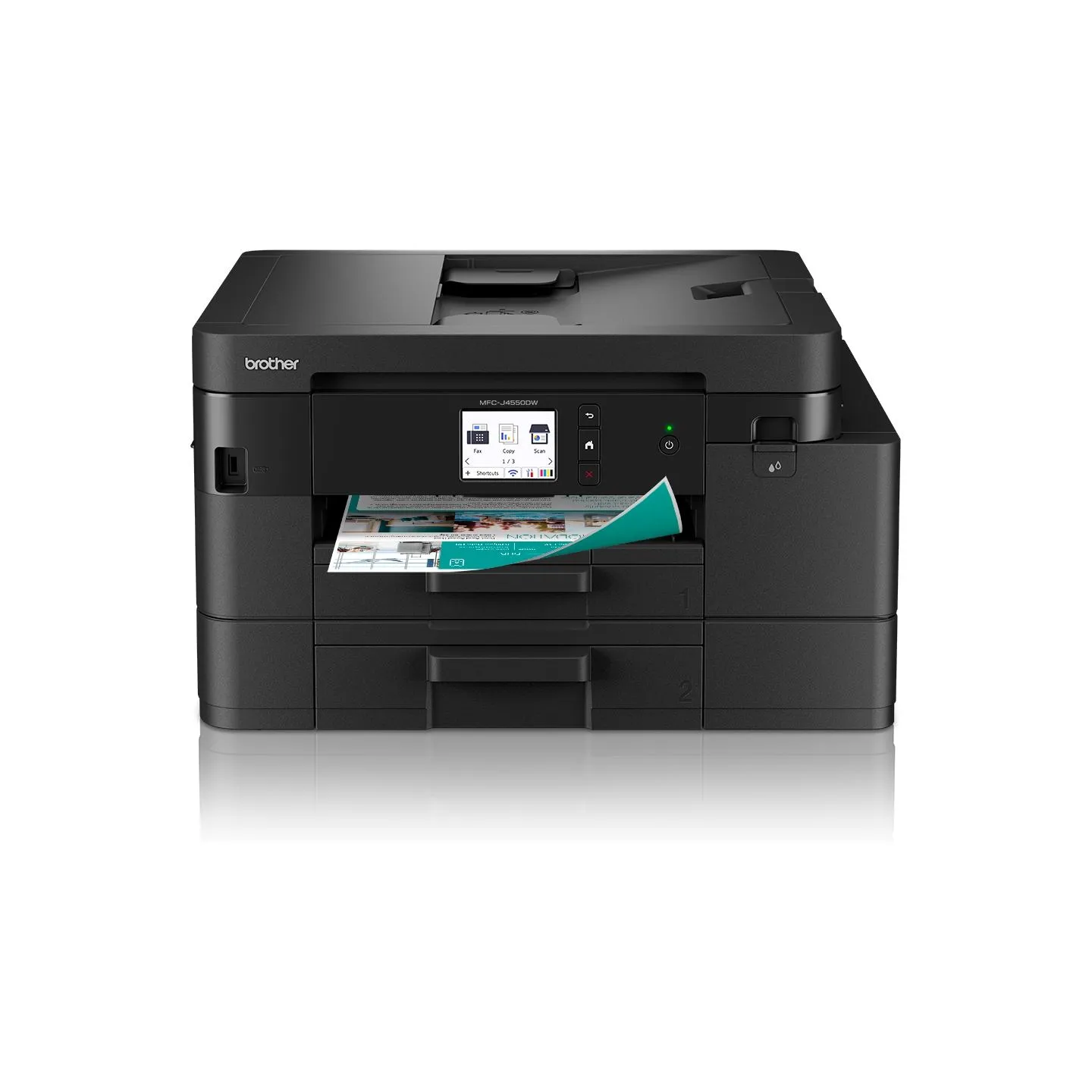 Brother | Multifunctional printer | MFC-J4550DW | Inkjet | Colour | All-in-one | A4 | Wi-Fi | Black
