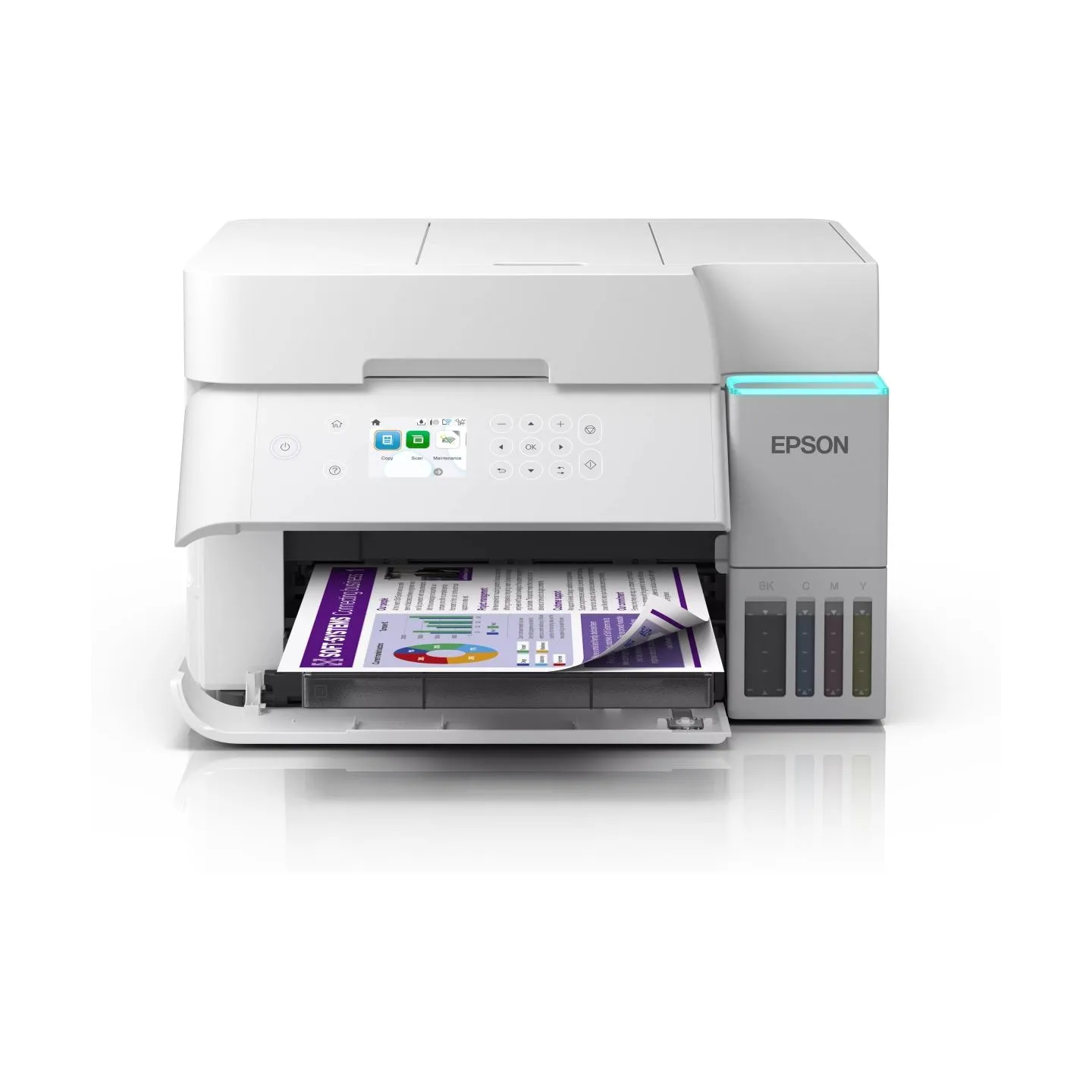 Epson | Multifunctional printer | EcoTank L6376 | Inkjet | Colour | A4 | Wi-Fi | White