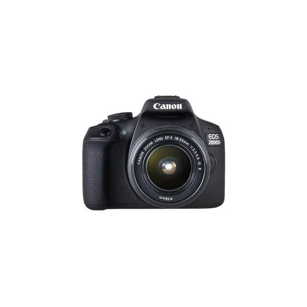 Canon | EOS | 2000D 18-55 IS II EU26 | SLR Camera Kit | Megapixel 24.1 MP | Image stabilizer | ISO sensitivity (max) 12800 | Dis