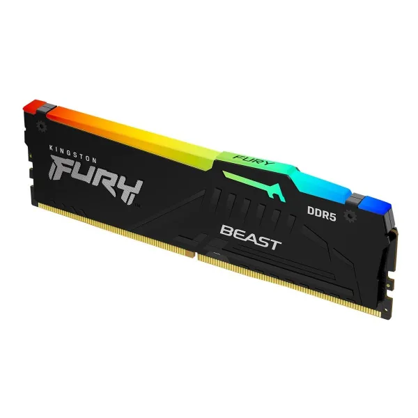 Kingston FURY Beast Black RGB EXPO | 16 GB | DDR5 | 6000 MHz | PC/server | Registered No | ECC No