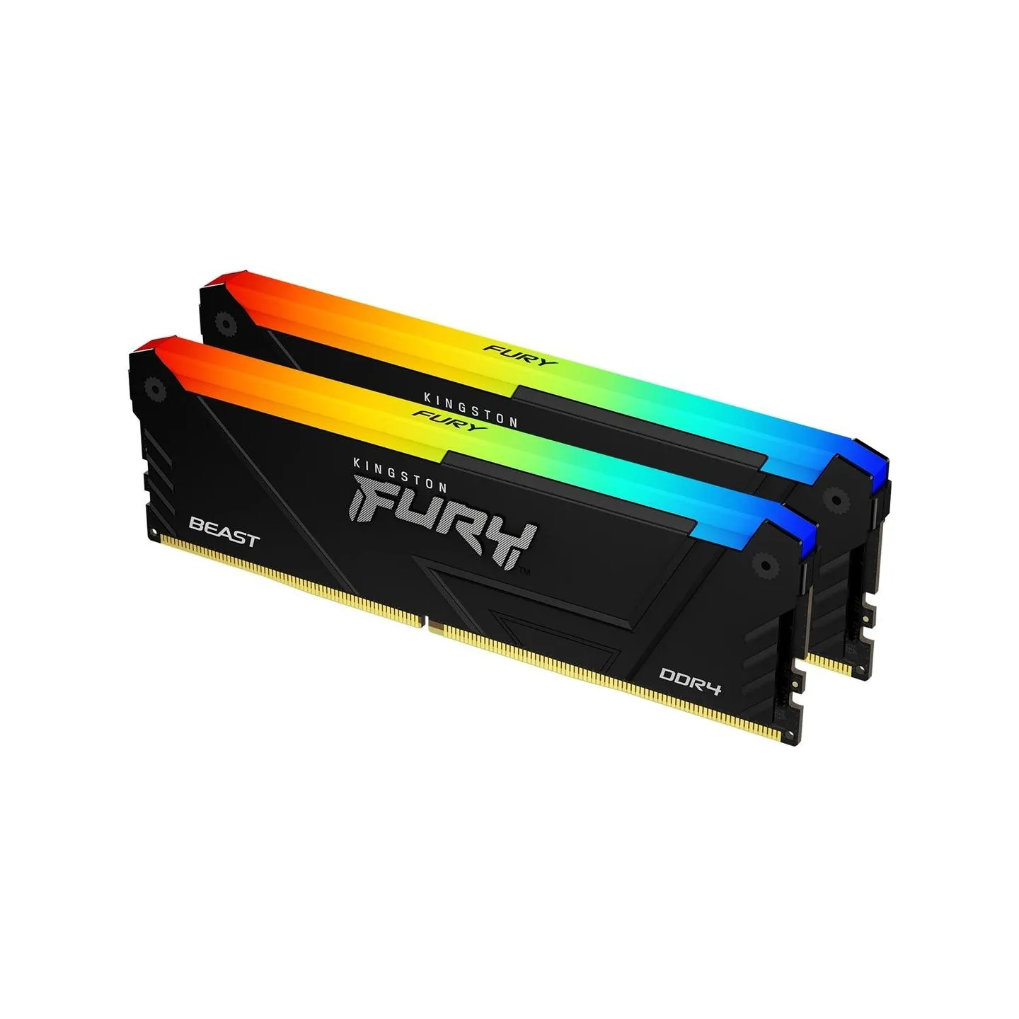 Kingston | Fury Beast | 32GB (16GBx2) GB | DDR4 | 3600 MHz | PC/server | Registered No | ECC No