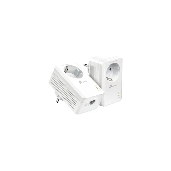 Tp-Link | AV1000 Gigabit Passthrough Powerline Starter Kit | TL-PA7017P KIT | 10/100/1000 Mbit/s | Ethernet LAN (RJ-45) ports 1 