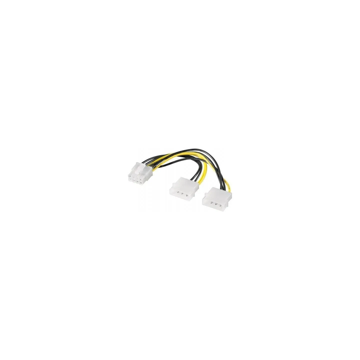 Goobay | Power cable/adapter for PC graphics cards, PCI-E to PCI Express 8-pin | 93241