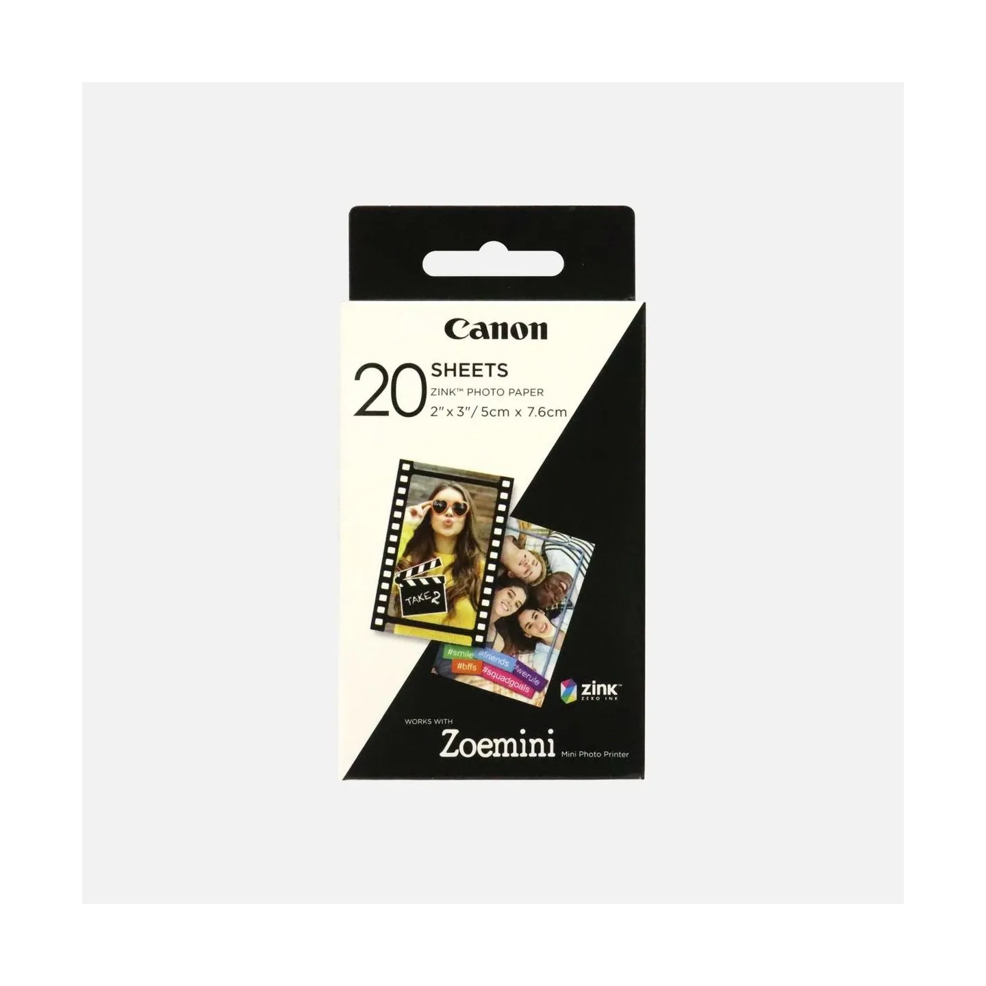 Canon 20 sheets | ZP-2030 | Photo Paper | White | 5 x 7.6 cm