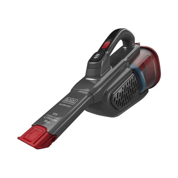 Black & Decker Vacuum Cleaner | BHHV315B-QW | Cordless operating | Handstick | 12 V | Gray/Red