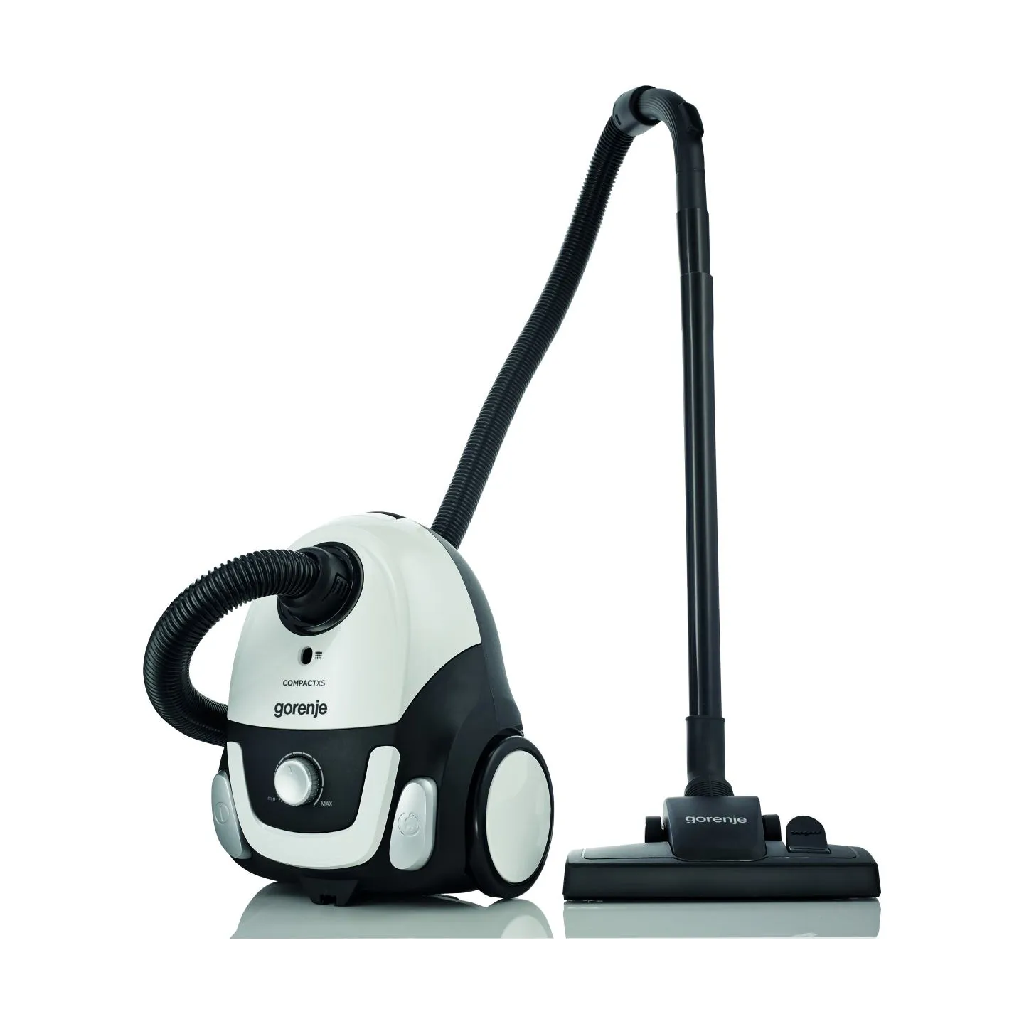 Gorenje | Vacuum cleaner | VCEA11CXWII | Bagged | 750 W | Operating radius 15 m | White