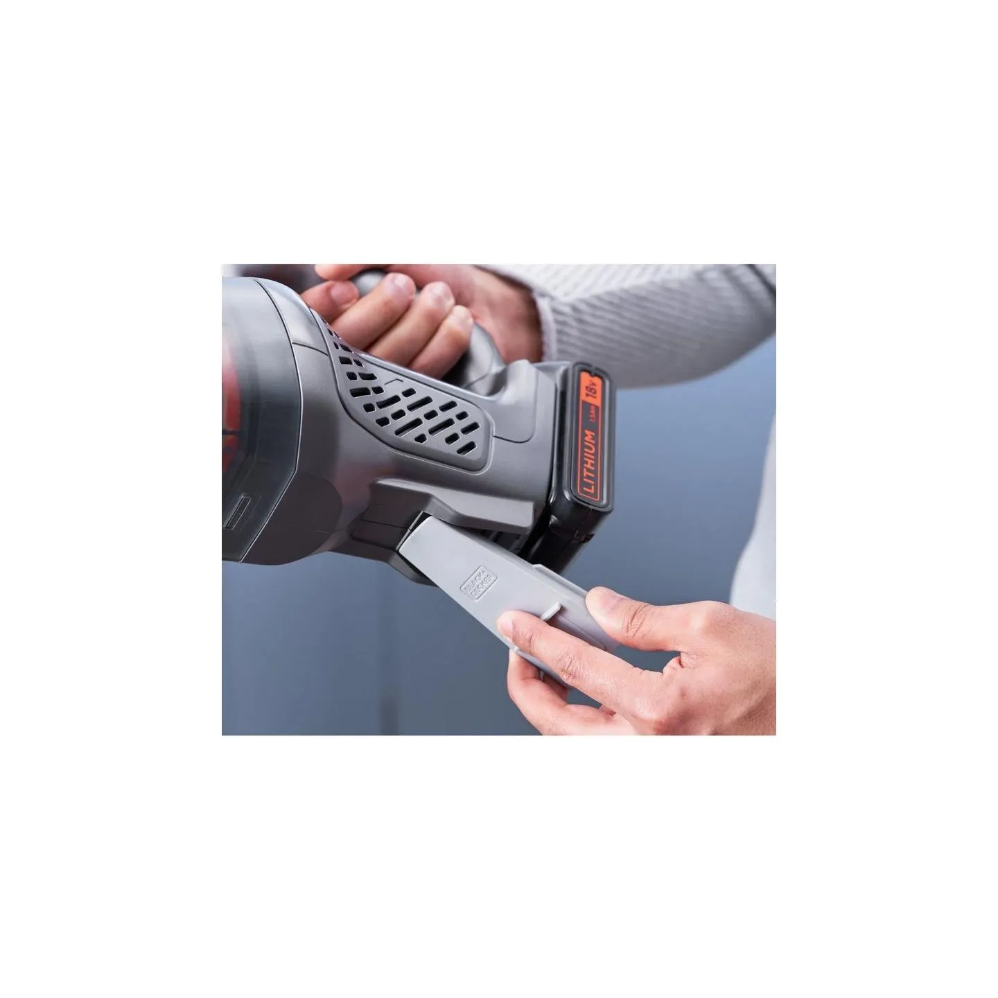 Black & Decker | Vacuum Cleaner | BCHV001B-XJ | Cordless operating | Handstick | 18 V | Operating time (max) 12 min | Grey