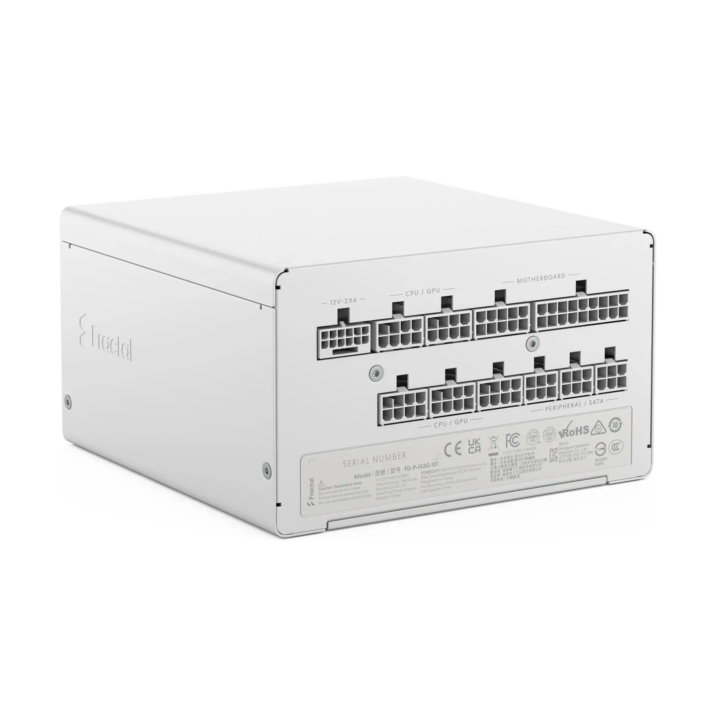 Fractal Design Power Supply, White | Ion 3 Gold | 1000 W
