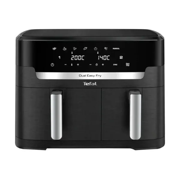 Tefal | Air Fryer | EY942HE0 Easy Fry Dual XXL | Power 2700 W | Capacity 11 L | Black