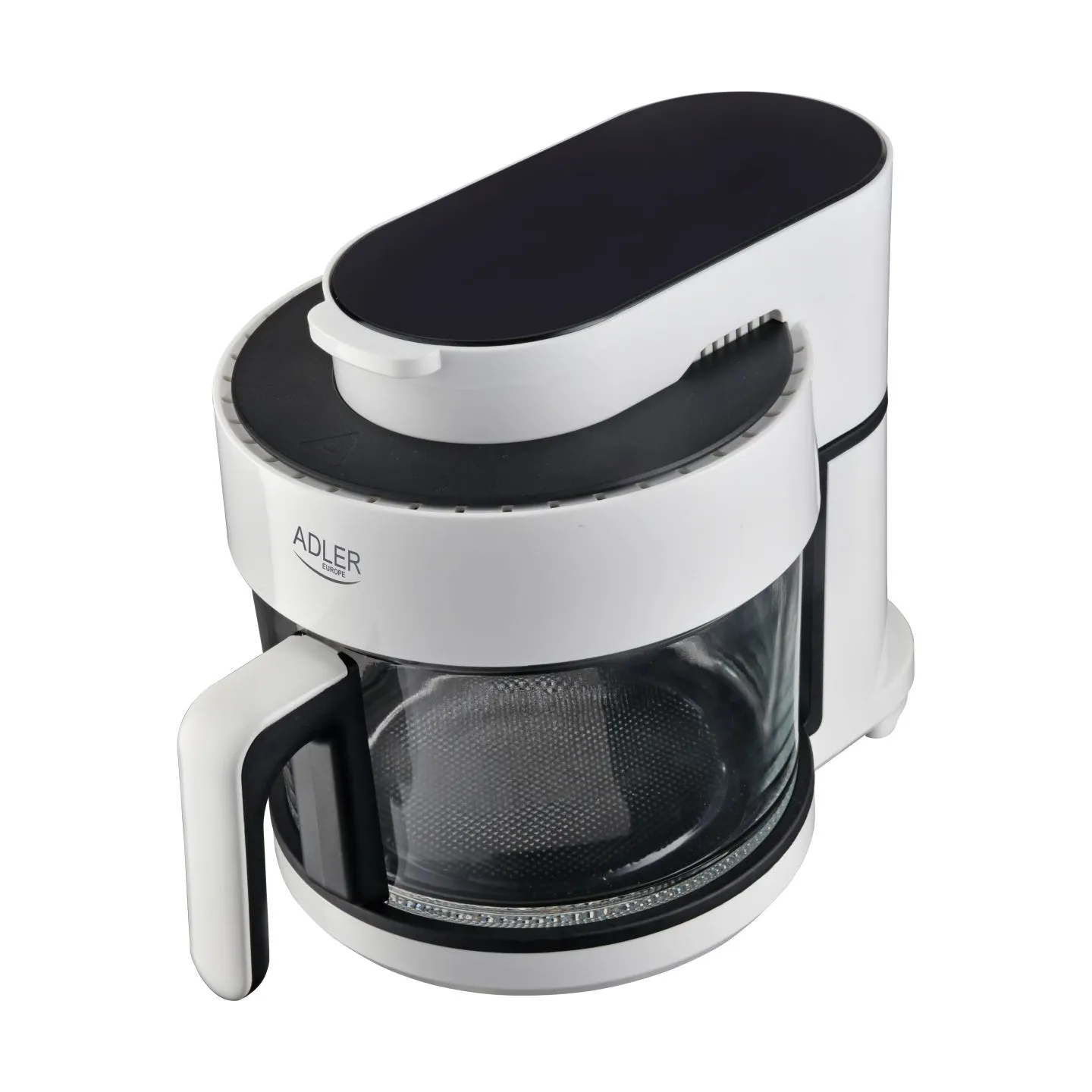 Adler Air Fryer Oven with Glass Bowl | AD 6316 | Power 1200 W | Capacity 3 L | Convection | White/Black