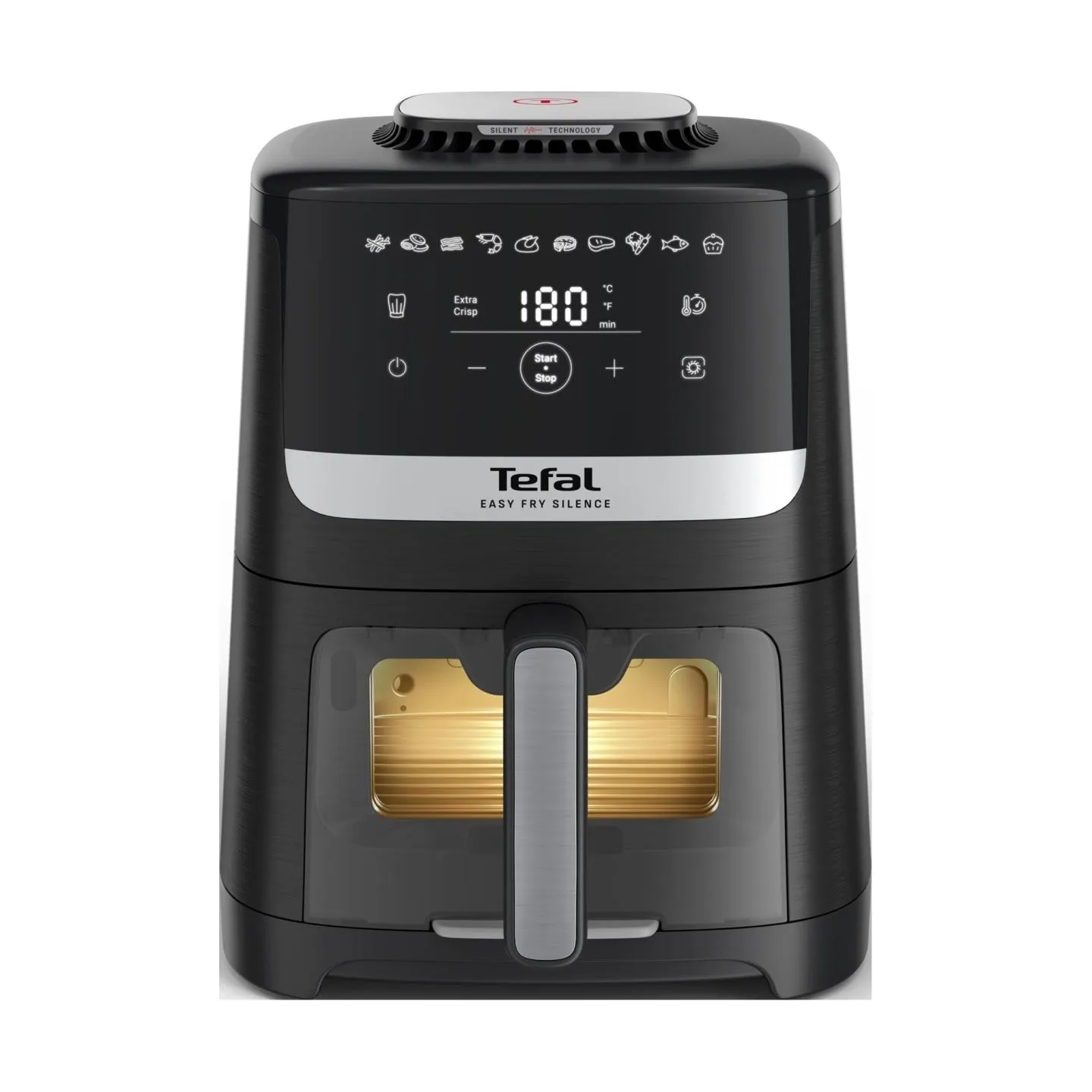 Tefal Hot air fryer | EY5568E0 | Capacity 5 L | Black