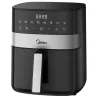 Midea Air fryer | MF-CN65E | Power 1700 W | Capacity 6.5 L | Black