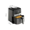 Tefal Air Fryer | Easy Fry Silence EY551HE0 | Power 1650 W | Capacity 5 L | Gray