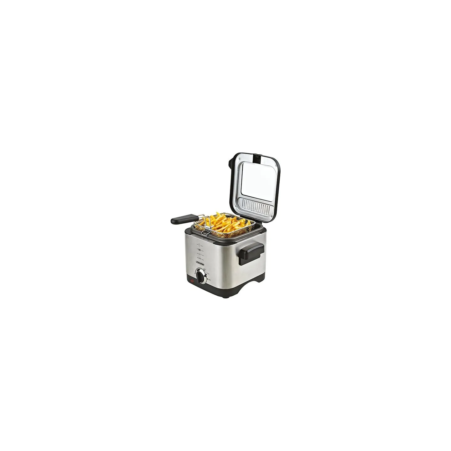 Mesko | Deep Fryer | MS 4910 | Power 900 W | Capacity 1.5 L | Silver