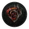 Genesis Tellur 400 Round Lava Floor Mat | Black
