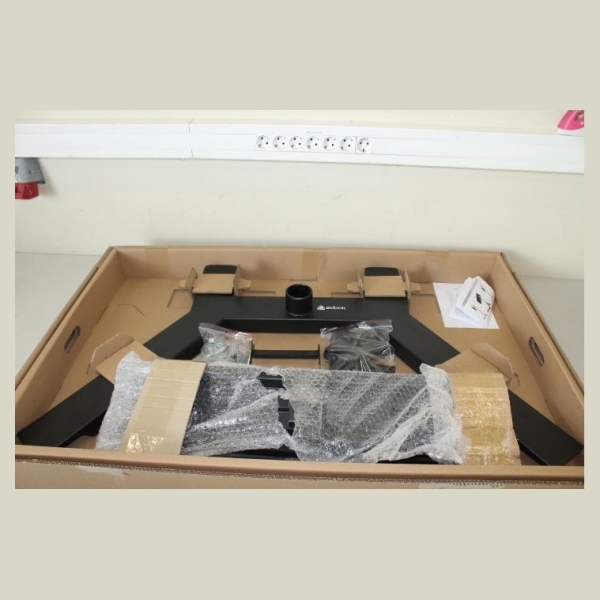 Edbak | EDBAK | TR51c-B | Trolleys & Stands | 37-60 " | Maximum weight (capacity) 80 kg | USED AS DEMO | Black