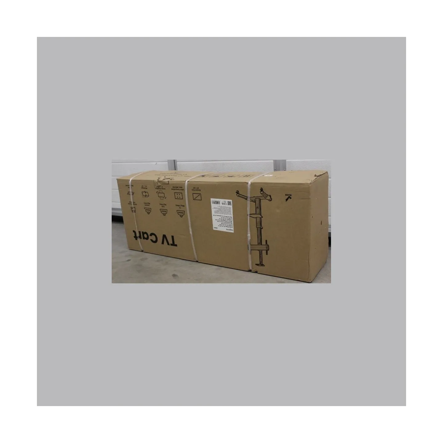 Logilink BP0025 TV stand cart, adjustable TV height, 37–70“, max. 50 kg | Logilink | Floor stand | BP0025 | 30-70 " | Maximum we