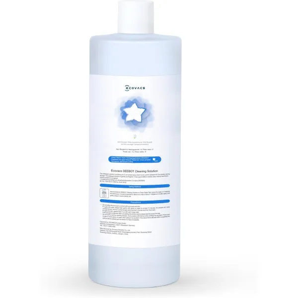 Ecovacs | Cleaning Solution for DEEBOT Family | D-SO01-0019 | 1000 ml