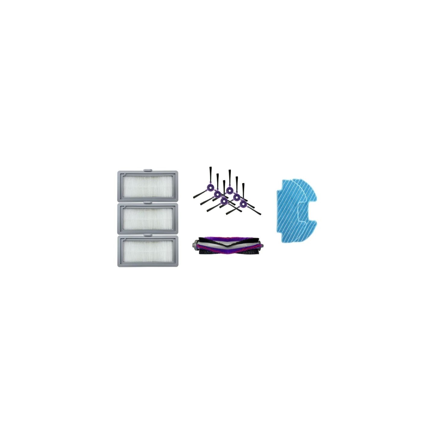 Midea | Spare Parts Kit: 6x Side Brush, 1x Main Brush, 3x HEPA Filter, 2x Mopping Cloth for I5C