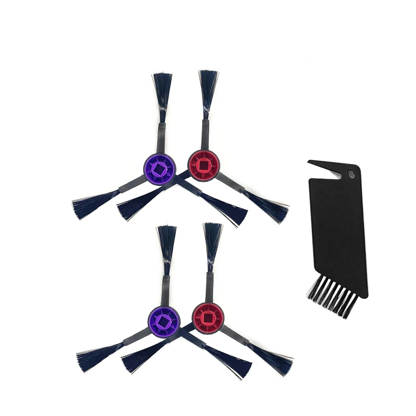 Midea M9 Spare parts kit: 2x Side Brushes L, 2x Side Brushes R, 1x Cleaning Brush