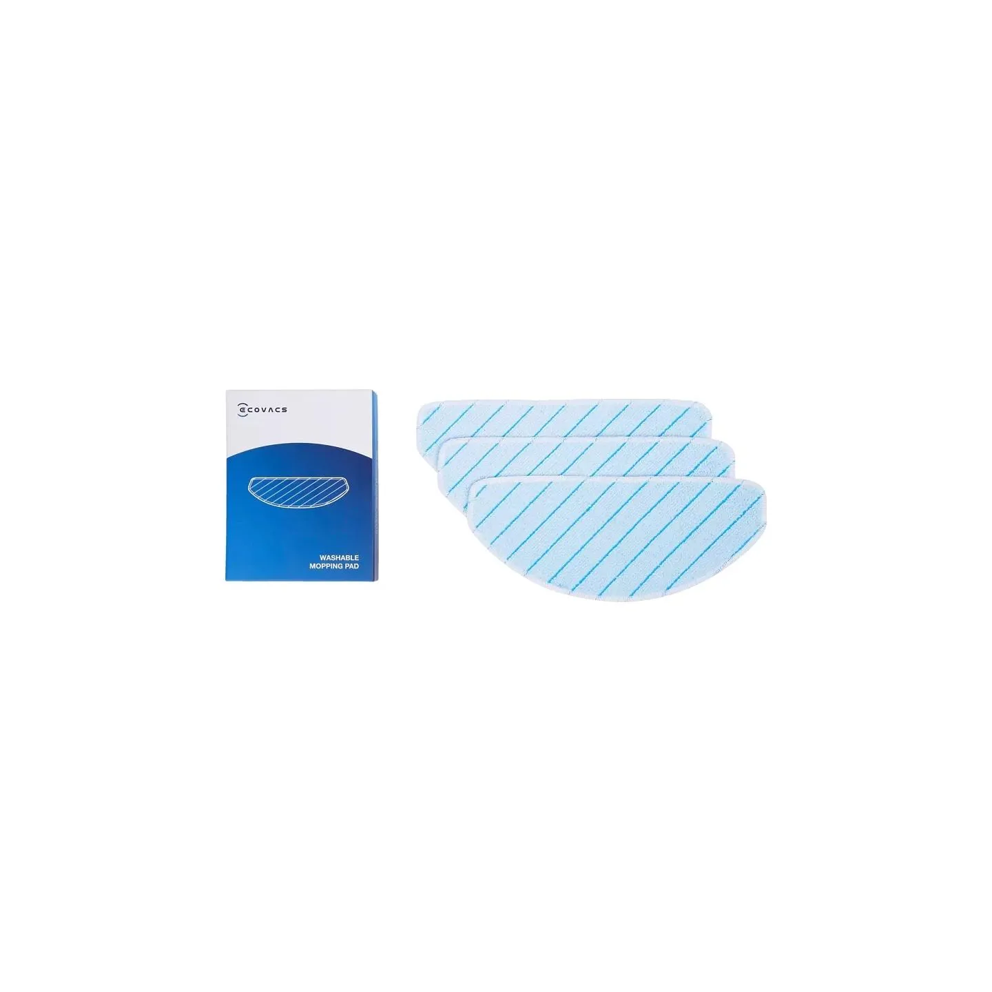 Ecovacs | Washable Mopping Pad | 3 pc(s) | Blue