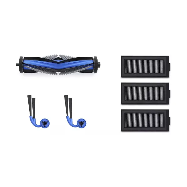 Ecovacs DKT060223 DEEBOT X11 Service Kit Antibacterial Filter x3, Anti-Tangle Side Brush x2, Anti-Tangle Main Brush x1