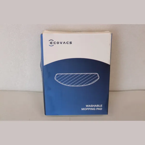 Ecovacs Washable Mopping Pad | 3 pc(s) | Blue | DAMAGED PACKAGING