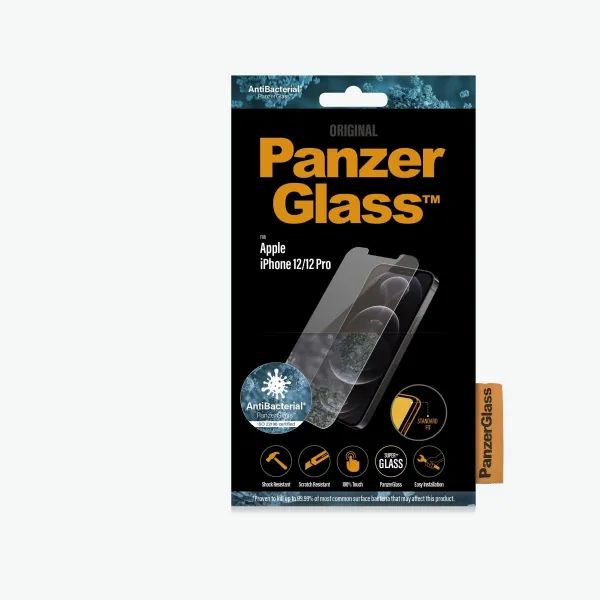 Panzerglass | Apple | For iPhone 12/12 Pro | Glass | Transparent | Clear Screen Protector