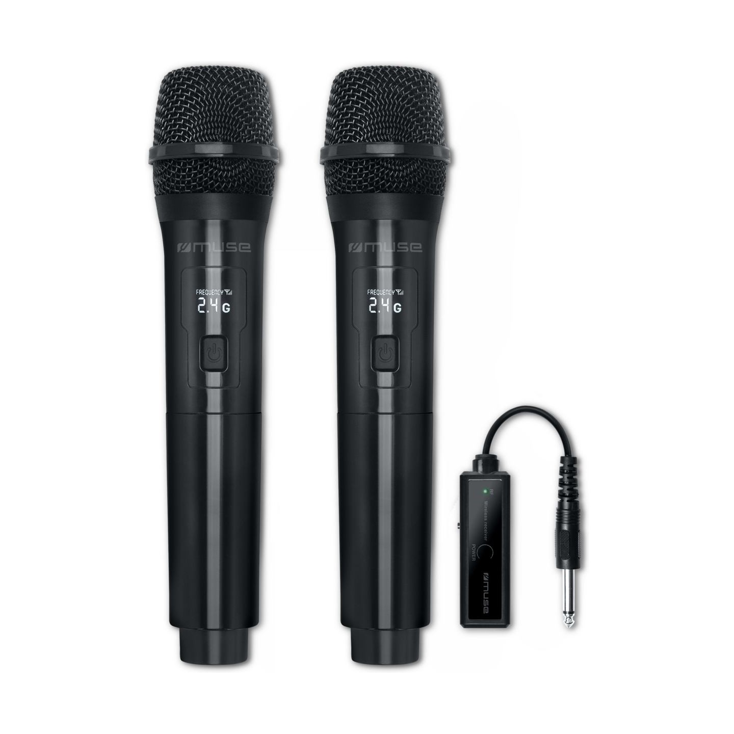 Muse | Pack 2 Wireless Microphones | MC-50 WI | Black