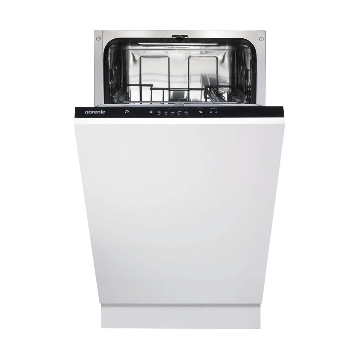 Gorenje Dishwasher | GV520E15 | Built-in | Width 44.8 cm | Number of place settings 9 | Number of programs 5 | Energy efficiency