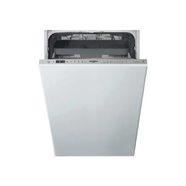 Whirlpool Dishwasher | WSIO 3T223 PCE X | Built-in | Width 45 cm | Number of place settings 10 | Number of programs 7 | Energy e