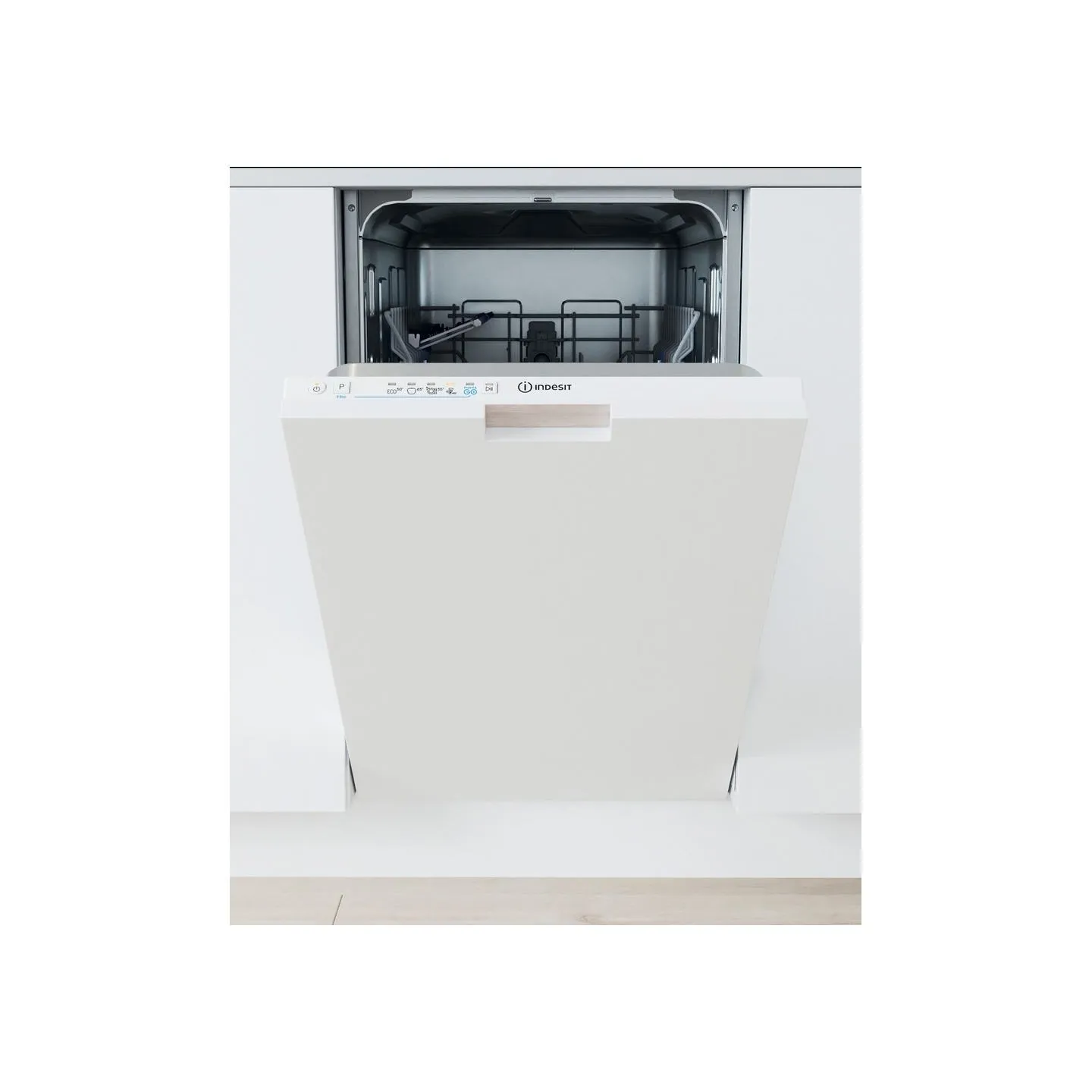 Indesit Dishwasher | IN2ID10CS80 | Built-in | Width 44.8 cm | Number of place settings 10 | Number of programs 5 | Energy effici