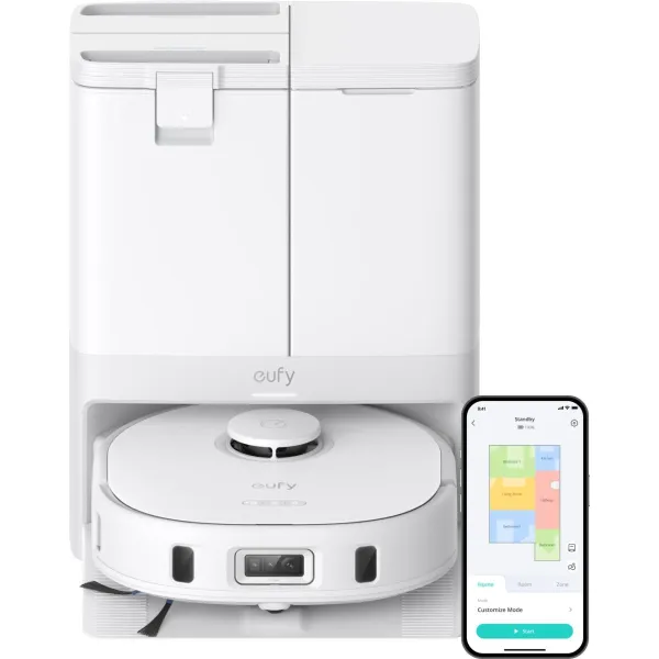 Anker Eufy | Robot Vacuum Cleaner | X10 Pro Omni | Wet&Dry | 5200 mAh | Dust capacity 2.5 L | 8000 Pa | White