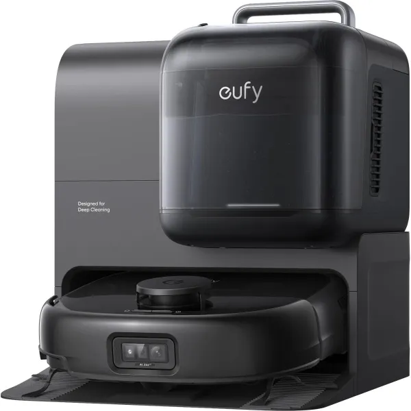 Anker Eufy Robot Vacuum Cleaner | Omni E28 | Wet&Dry | Dust capacity 3 L | 20000 Pa | Black