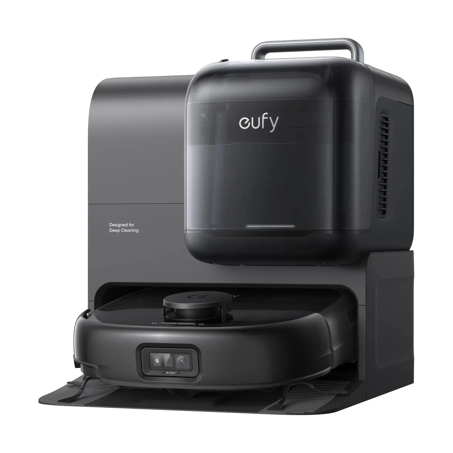 Anker Eufy Robot Vacuum Cleaner | Omni E28 | Wet&Dry | Dust capacity 3 L | 20000 Pa | Black