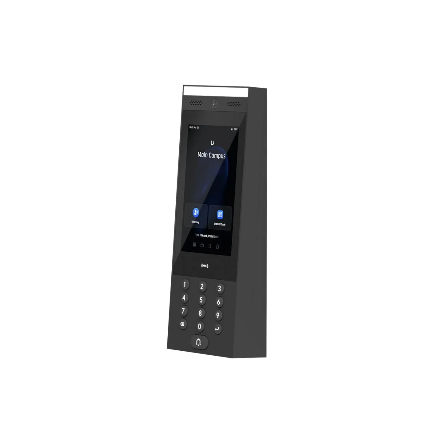 Ubiquiti UACC-Intercom-SAM UniFi Access Intercom surface angle mount accessory, 5° upward angle mount
