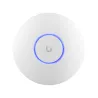 Ubiquiti U6+, WiFi 6, 4 spatial streams, 140 m² (1,500 ft²) coverage, 300+ connected devices, Powered using PoE, GbE uplink.